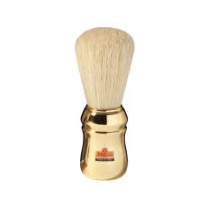 Omega shaving brush pure bristle 20480 gold