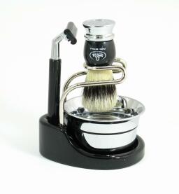 Omega om1648.12 Shaving set shaving brush bristle + moldings