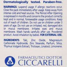 Dottor Ciccarelli Timodore Fu&szlig;puder gegen Schwei&szlig; 250 g