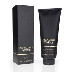 Arrogance for men hair & Body shampoo 400ml