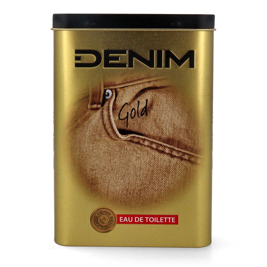 DENIM Gold Eau de Toilette Metal Box 100 ml