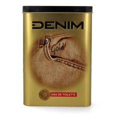 DENIM Gold Eau de Toilette Metal Box 100 ml