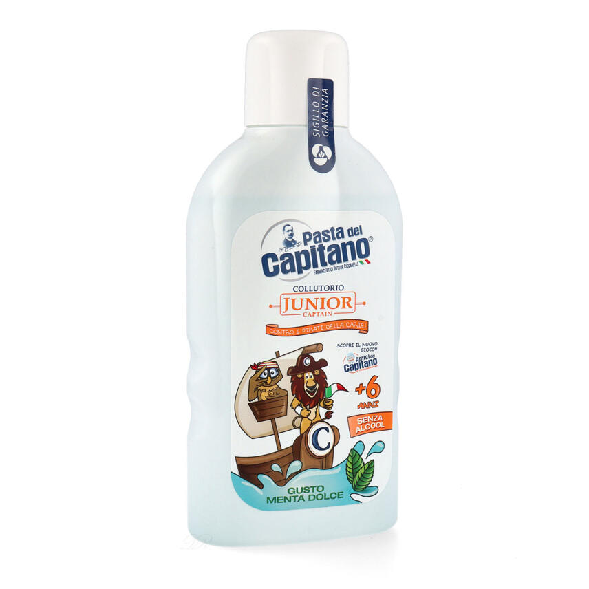 Pasta del Capitano Mundwasser Zarte Minze f&uuml;r Kinder 400 ml