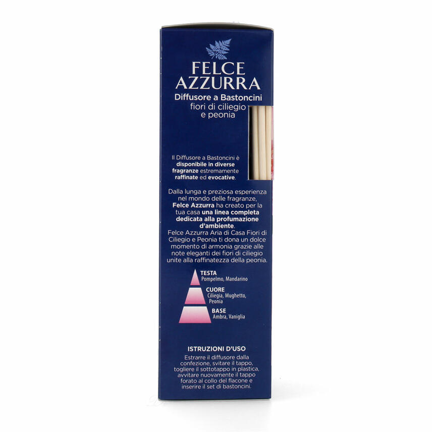 PAGLIERI Felce Azzurra Aria Casa Talc &amp; Cherry room fragrance with diffuser 200 ml