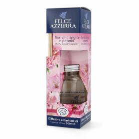 PAGLIERI Felce Azzurra Aria Casa Talc & Cherry room fragrance with diffuser 200 ml