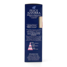 PAGLIERI Felce Azzurra Aria Casa Raumduft Diffusor mit St&auml;bchen Talco &amp; Ciliegio 200 ml