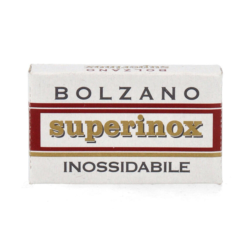 bolzano 5 stk. Rasierklingen superinox inossidabile titan beschichtet