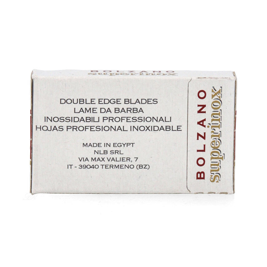 bolzano 5 stk. Rasierklingen superinox inossidabile titan beschichtet