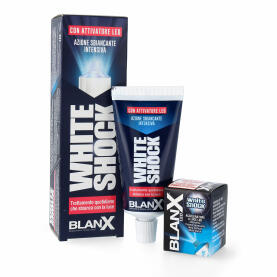 BlanX White Shock Zahncreme + LED-Lichtverstärker
