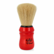 Omega shaving brush S10049 Synthetic Fibre Red Handle