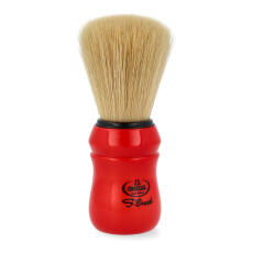 Omega shaving brush S10049 Synthetic Fibre Red Handle