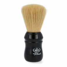 Omega shaving brush S10049 Synthetic fibre black handle