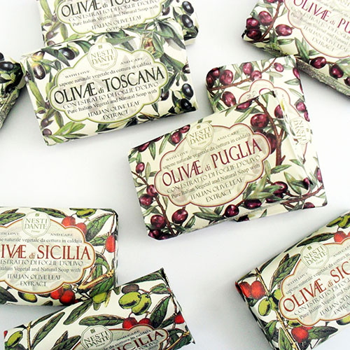 Nesti Dante Olivenseifen mit Olivenblattextrakt