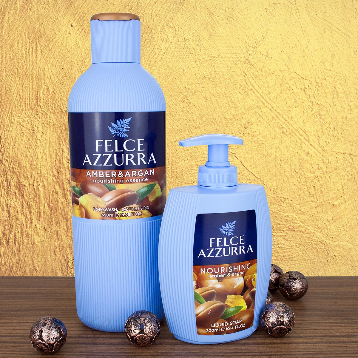 Felce Azzurra Amber e Argan